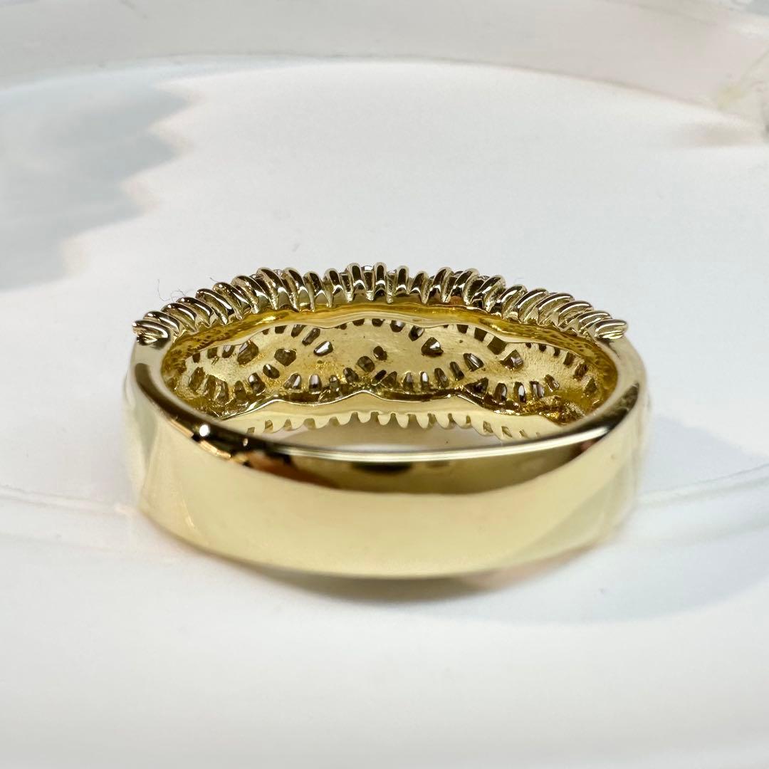 【K18】ダイヤモンド 1.01ct リング