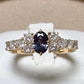 K18 アレキサンドライト リング 0.40ct カラーチェンジ 希少石