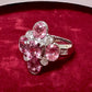 PT900 ピンクサファイア ダイヤモンド リング 2.80ct