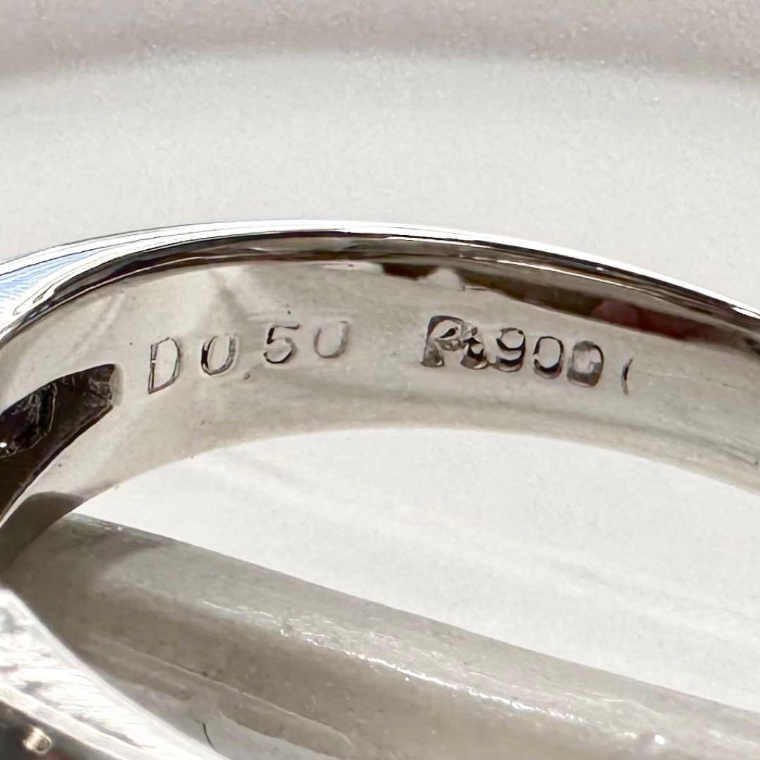 PT900 ピンクサファイア ダイヤモンド リング 2.80ct
