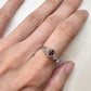 PT900 ルビー 0.50ct ダイヤモンド リング