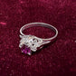 PT900 ルビー 0.50ct ダイヤモンド リング