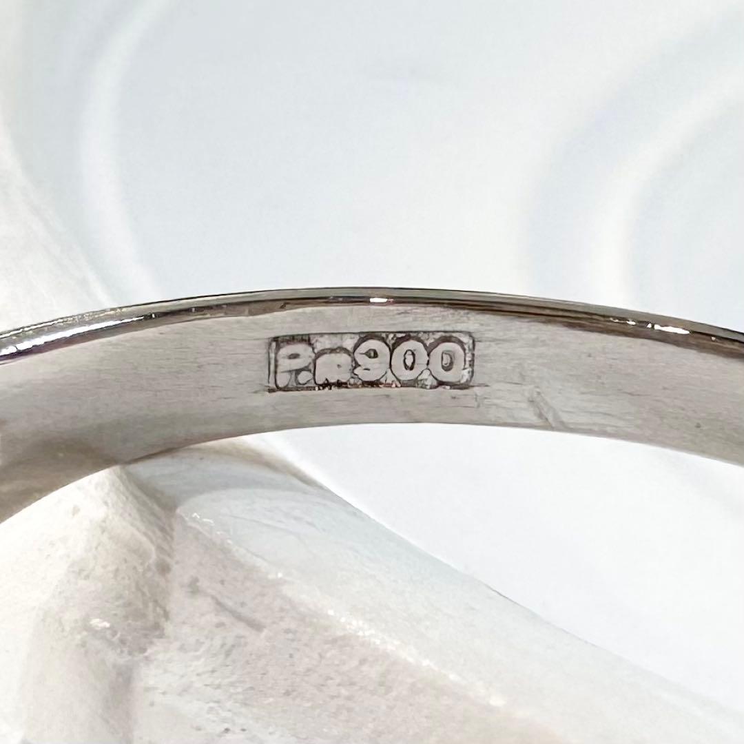 PT900 ルビー 0.50ct ダイヤモンド リング