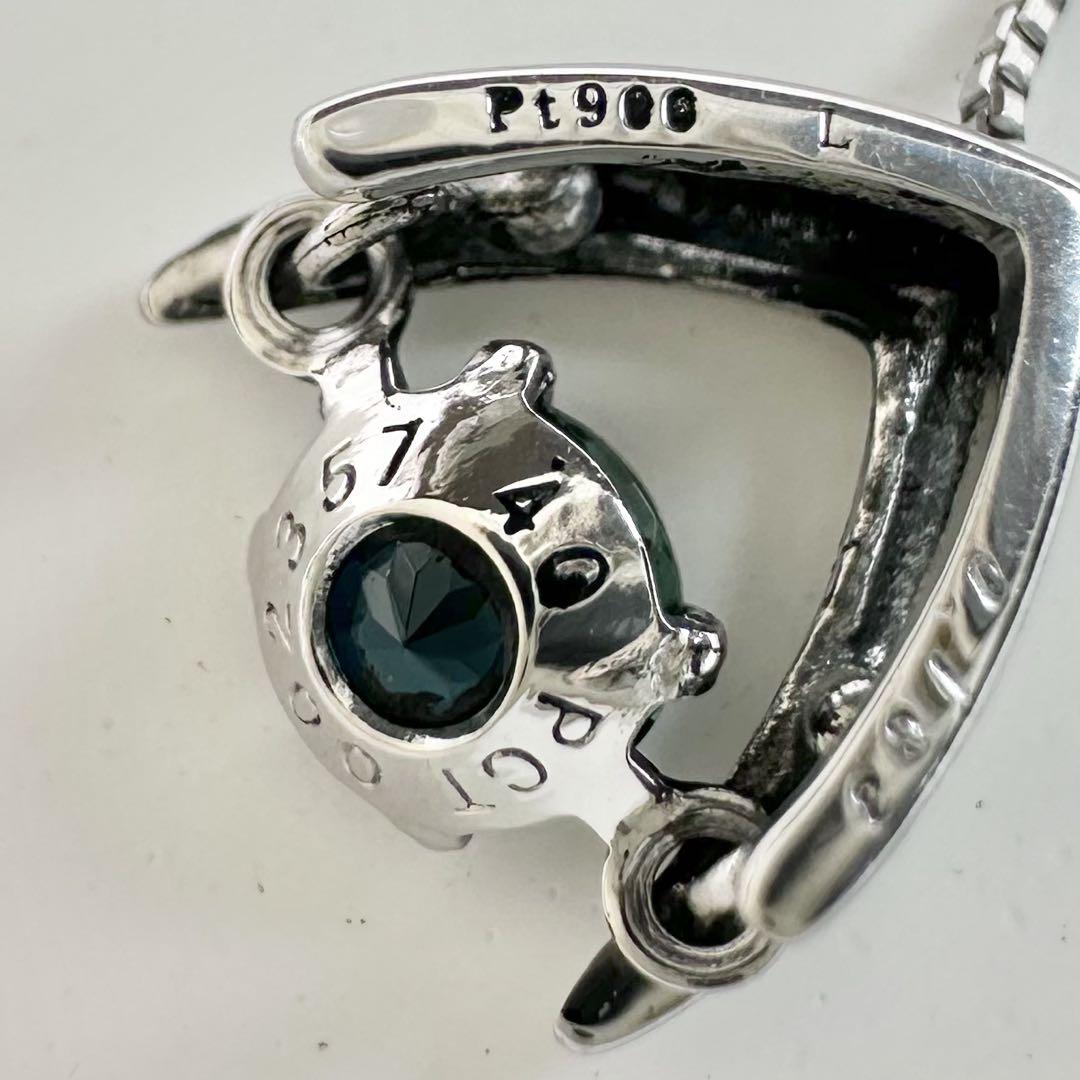 【美品】PT900 グランディディエライト ネックレス 0.183ct