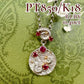 【美品】K18/PT850 ルビー0.4ct ネックレス