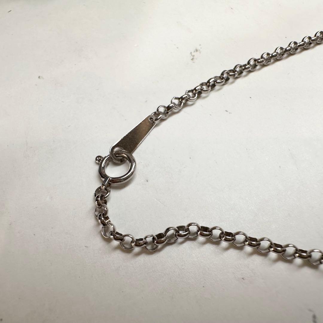 【美品】K18/PT850 ルビー0.4ct ネックレス