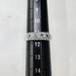 K18WG パライバトルマリン ダイヤモンド リング 0.11ct