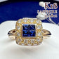 【K18】サファイア 0.68ct リング