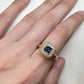 【K18】サファイア 0.68ct リング