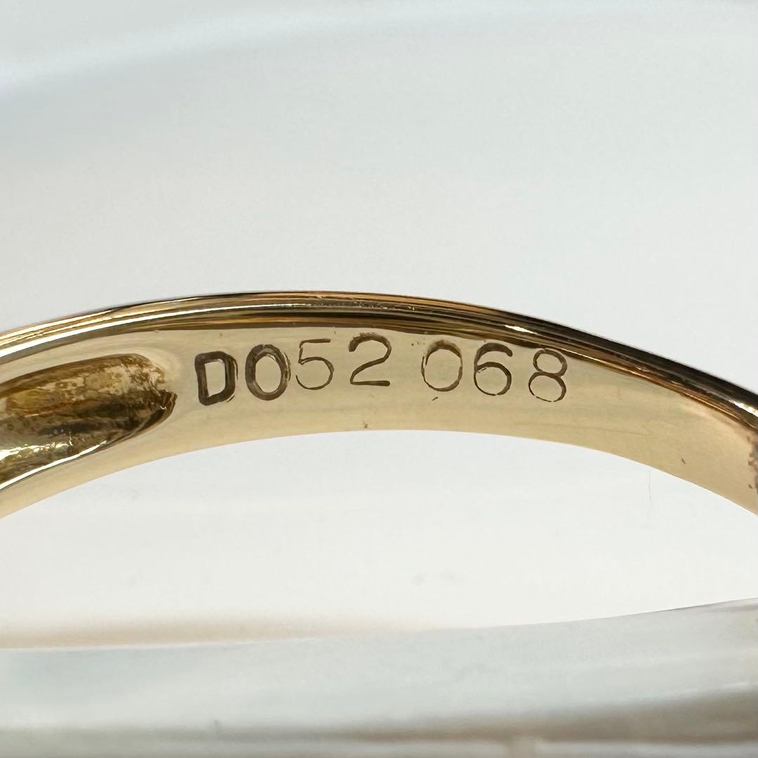 【K18】サファイア 0.68ct リング