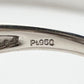 PT950 オパール ダイヤモンド リング 2.397ct 遊色効果 大粒
