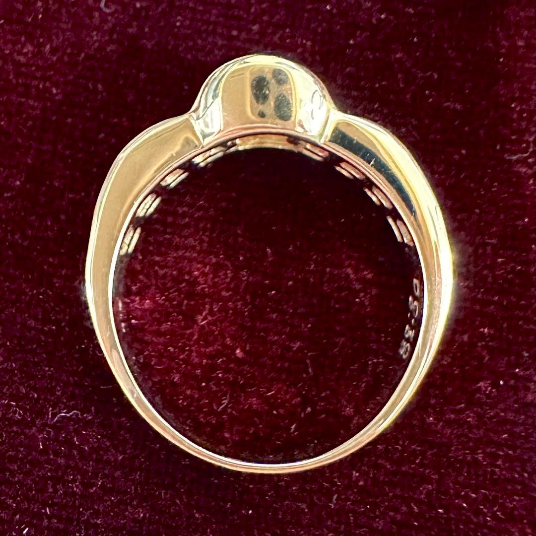 K18 ルビー ダイヤモンドリング2.25ct テーパーカット レディース 指輪