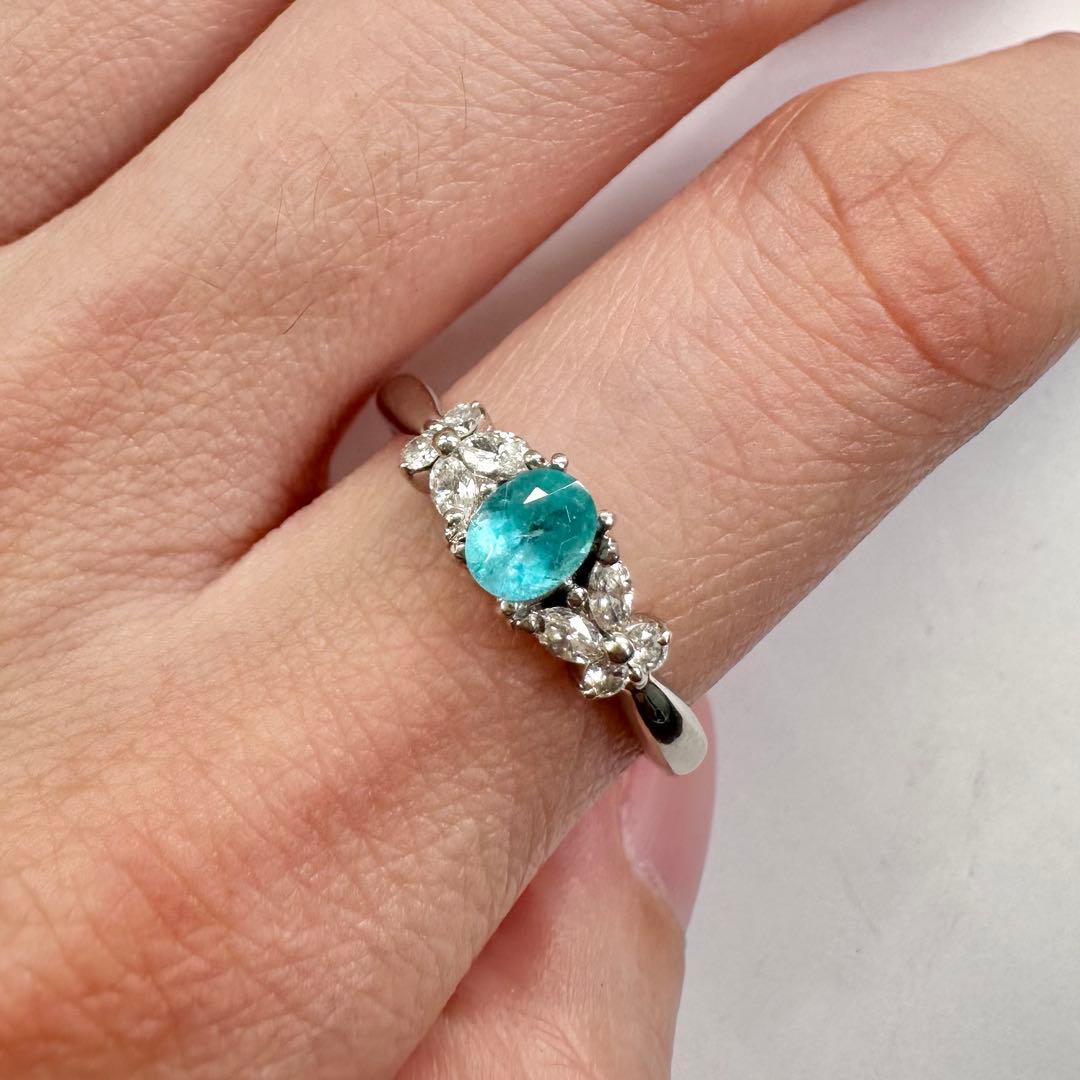 【非加熱】ブラジル産 パライバトルマリン0.34ct GIA鑑別書付き ルース