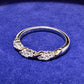 K18 ダイヤモンド リング 0.25ct コンビカラー