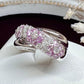 【K18】ピンクサファイア1.0ct リング