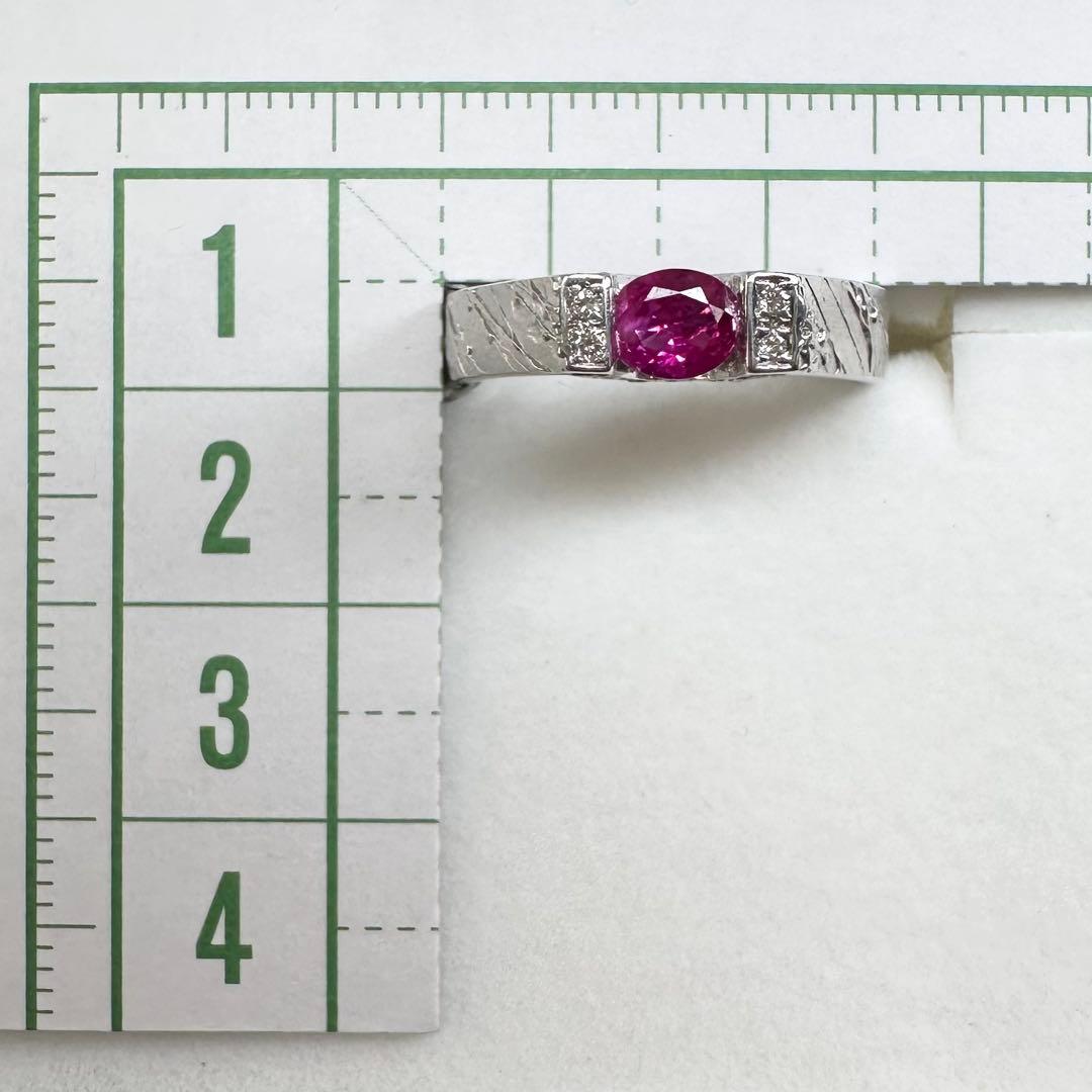 【K18】ピンクサファイア 0.40ct リング