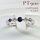 【美品】PT900 サファイア 0.25ct ダイヤ リング
