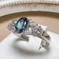 PT900 アレキサンドライト ダイヤモンド リング 0.88ct 希少石