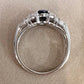 PT900 アレキサンドライト ダイヤモンド リング 0.88ct 希少石