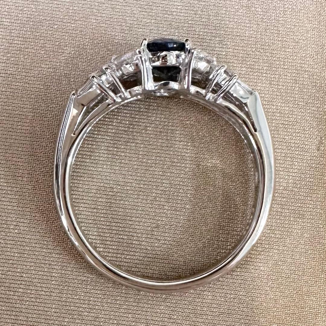 PT900 アレキサンドライト ダイヤモンド リング 0.88ct 希少石