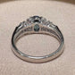 PT900 アレキサンドライト ダイヤモンド リング 0.88ct 希少石