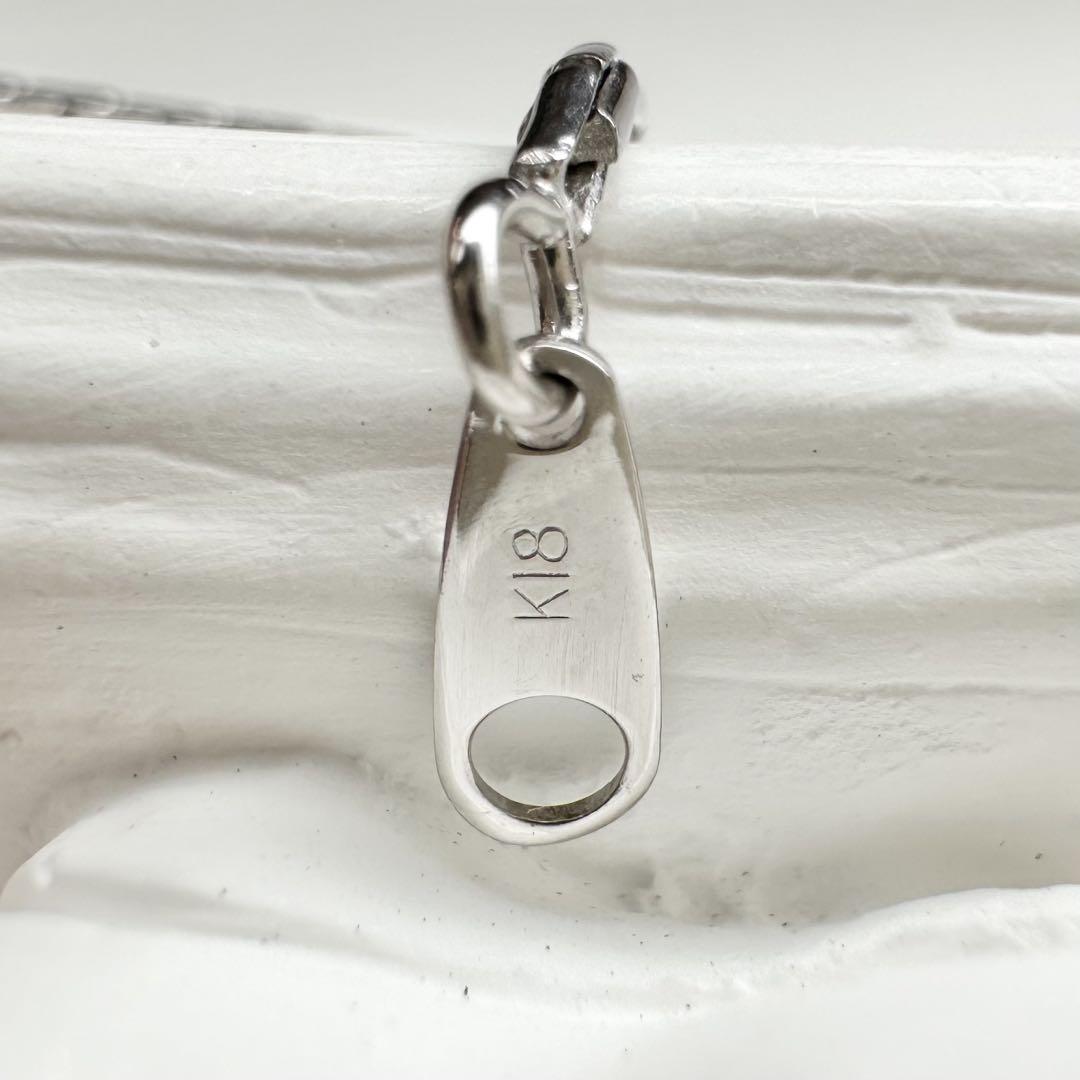 【K18】緑よりキラキラスフェーン 7.31ct ネックレス　上品