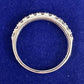 PT900 ダイヤモンド ハーフエタニティ リング 0.46ct