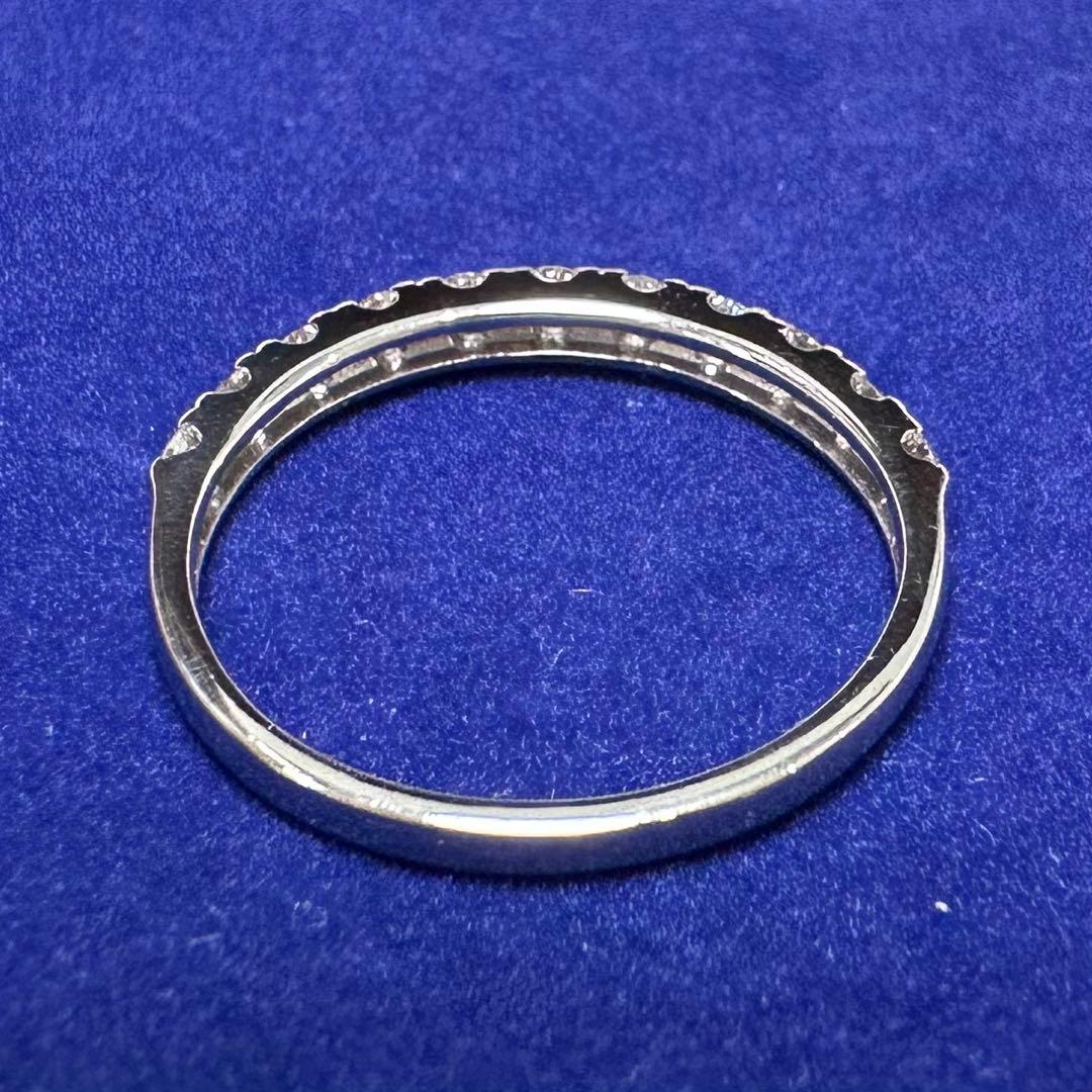 PT900 ダイヤモンド ハーフエタニティ リング 0.46ct