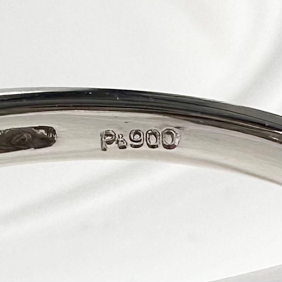 PT900 ダイヤモンド ハーフエタニティ リング 0.46ct