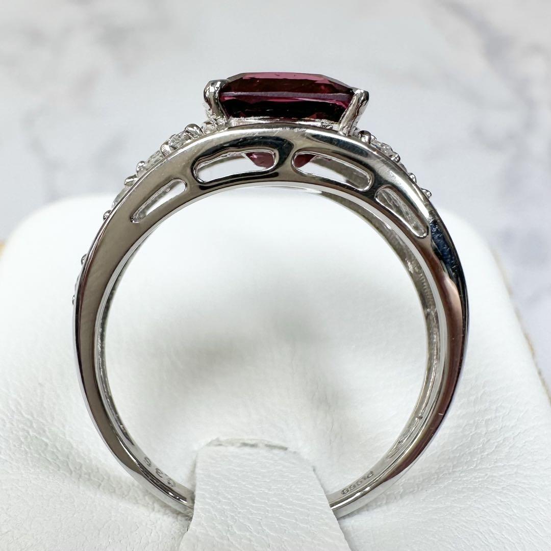 【美品】PT900 スピネル1.77ct リング