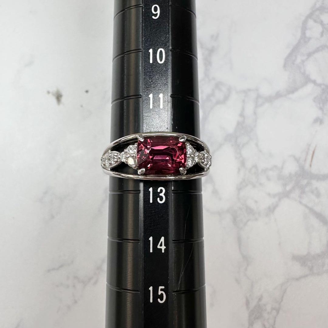 【美品】PT900 スピネル1.77ct リング