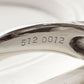 PT900 ウォーターメロントルマリン リング　5.12ct 大粒