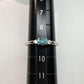 【美品】PT900 パライバトルマリン0.26ct ダイヤ リング