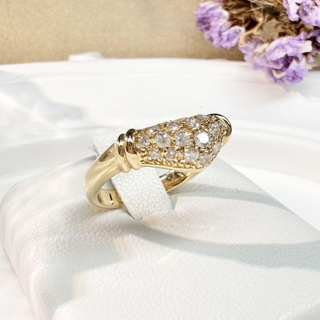 K18】ダイヤモンド 0.31ct リング – ABABIL.gems