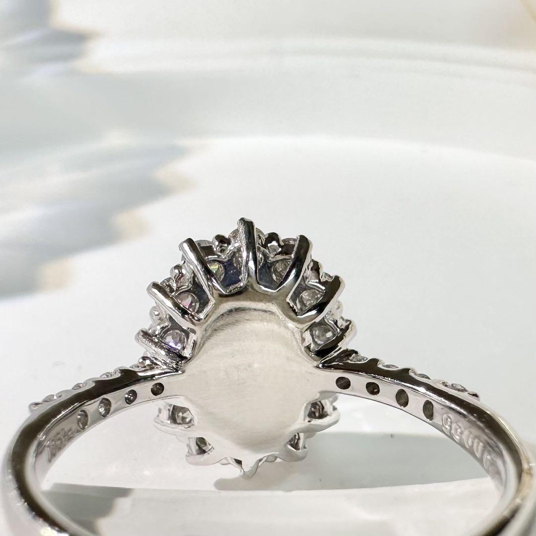 【美品】PT900 スリランカ産ロイヤルブルーサファイア2.20ct リング