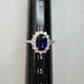 【美品】PT900 スリランカ産ロイヤルブルーサファイア2.20ct リング