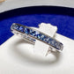K18WG グラデーションサファイア エタニティリング 1.95ct