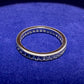 K18WG グラデーションサファイア エタニティリング 1.95ct