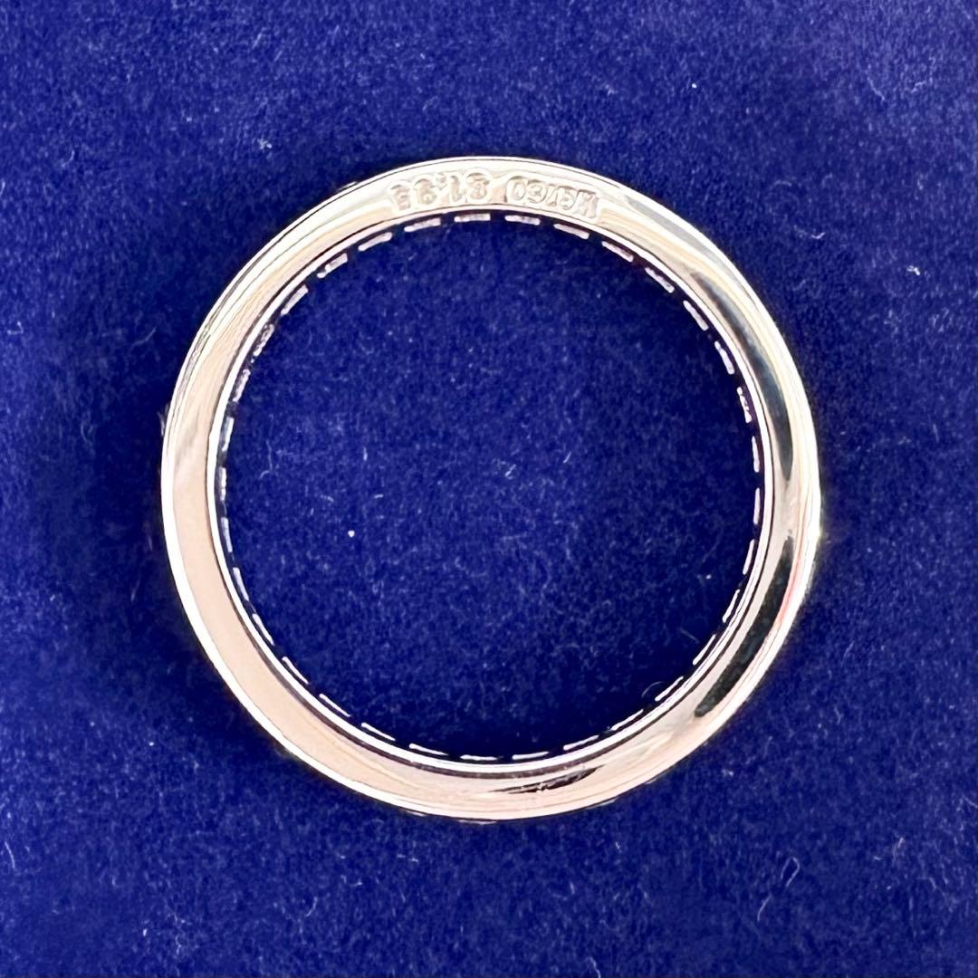 K18WG グラデーションサファイア エタニティリング 1.95ct