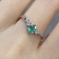 【美品】PT900 パライバトルマリン 0.30ct ダイヤモンド リング