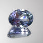 Natural bicolor tanzanite (zoisite) 1.12ct [Tanzania] pleochroism 