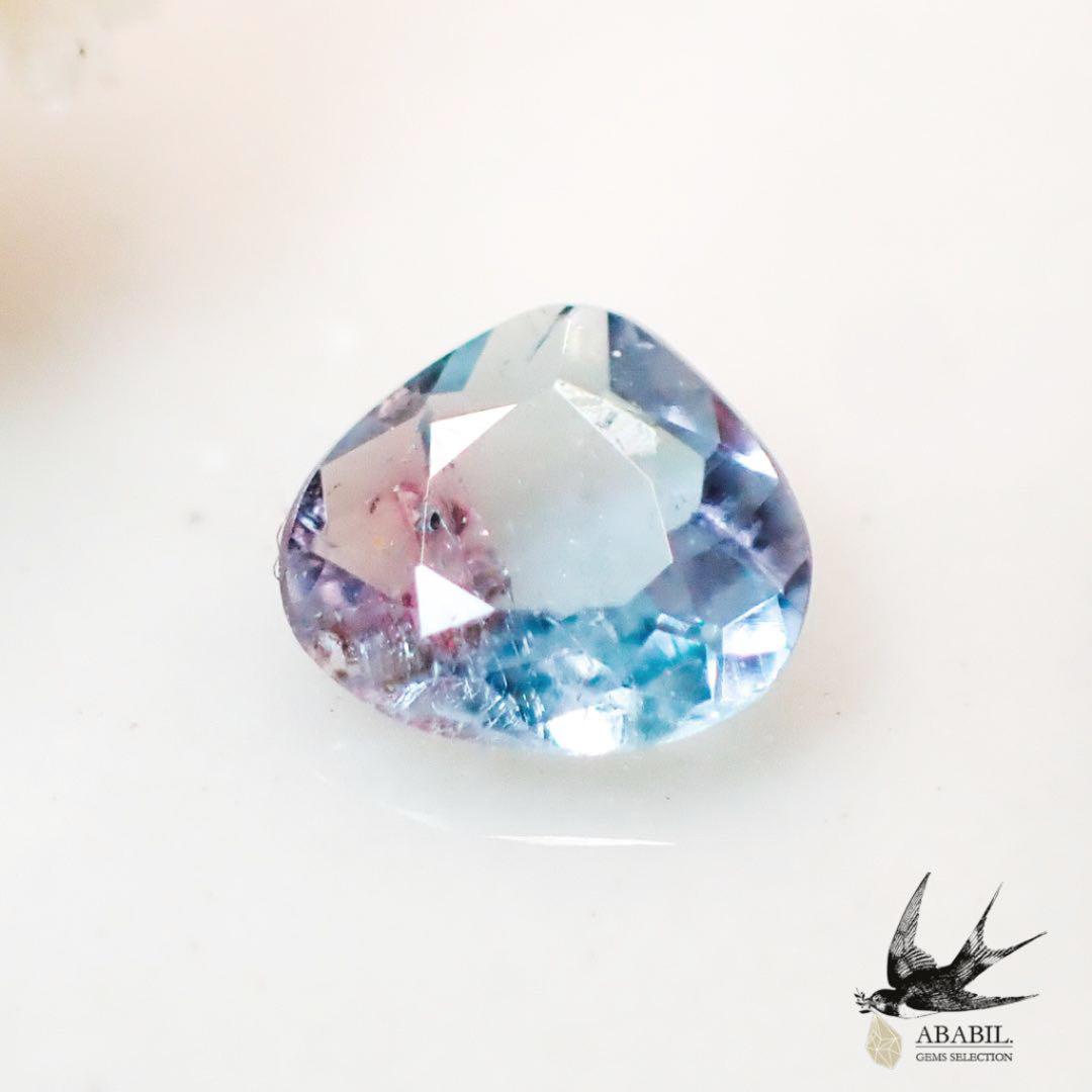 天然非加熱バイカラーパライバトルマリン0.088ct【ブラジル】★希少石★ – ABABIL.gems
