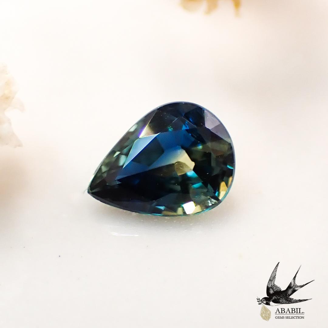 ✸ Campaign ✸ Natural bicolor sapphire 0.344ct [Africa] 
