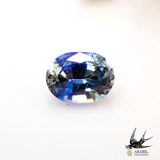 Natural Bicolor Sapphire 0.214ct [Sri Lanka] ★Blue Yellow★ 