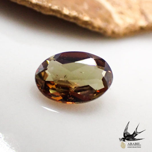 Natural Andalusite 0.435ct [Brazil] ★The King of Pleochroism★ 