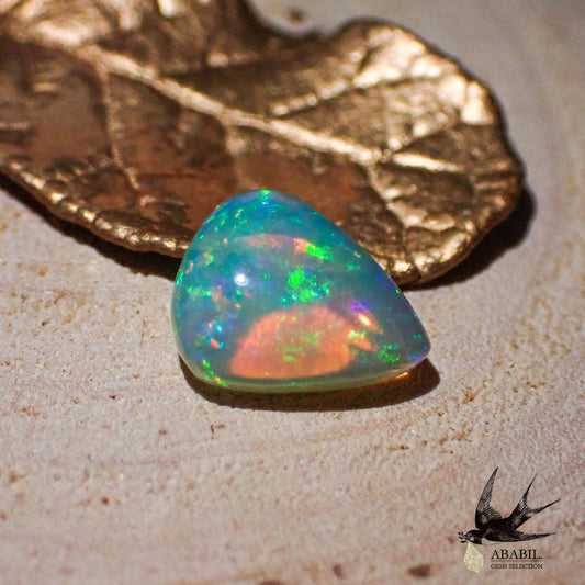 Natural high-quality Ethiopian opal 2.605ct [Ethiopia] ★ Strong play-of-color effect ★ 