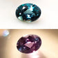 Natural high quality alexandrite 0.159ct [Brazil] ★ Strong color change ★ 