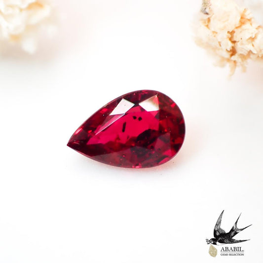 Natural unheated pigeon blood ruby ​​0.35ct ★Fluorescence ★With AIGS identification