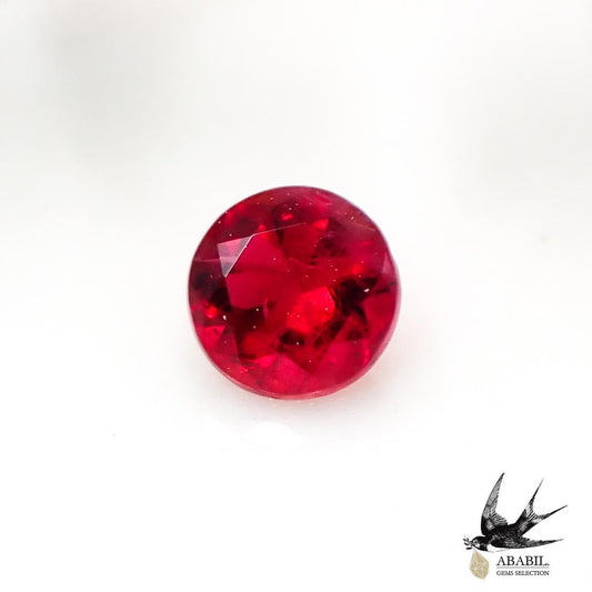 Natural red beryl 0.120ct [USA] Vivid red High-quality rare stone 