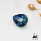 Natural bicolor sapphire 0.429ct [Africa] ★Blue yellow 